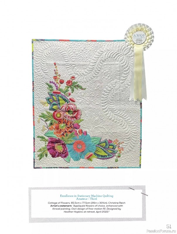 Коллекция проектов для рукодельниц в журнале «Quilters Companion №134 2025»