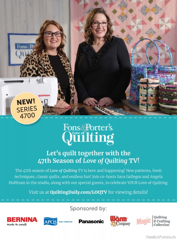 Коллекция проектов для рукодельниц в журнале «Quiltmaker №224 2026»