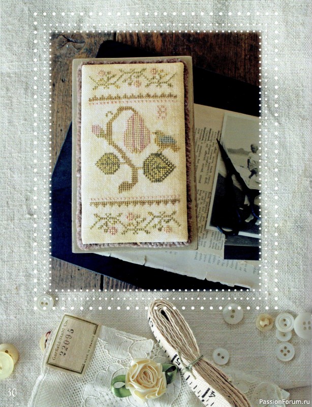 Коллекция вышивки в книге «Sewing Club»
