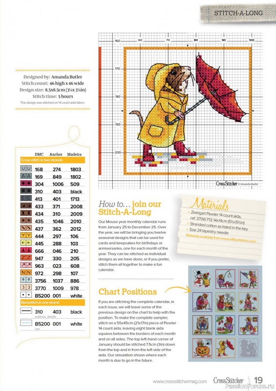 Коллекция вышивки в журнале «CrossStitcher №428 2025»