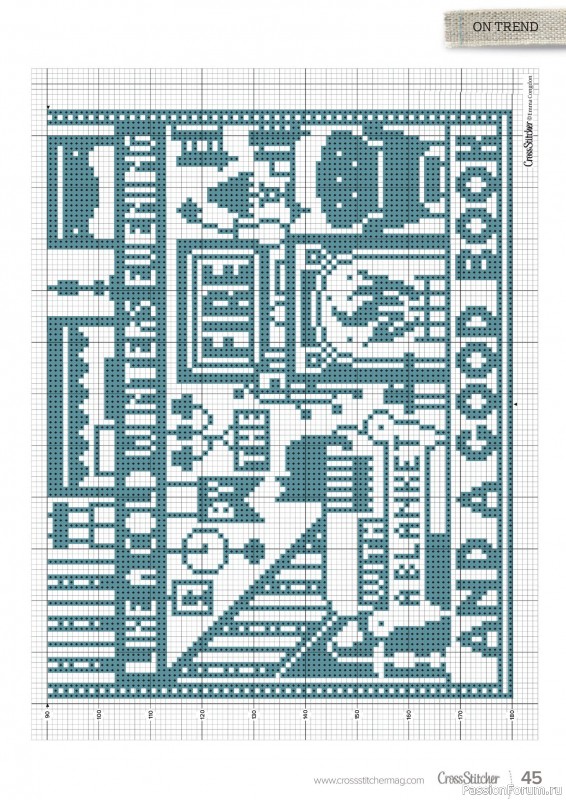 Коллекция вышивки в журнале «CrossStitcher №430 2025»