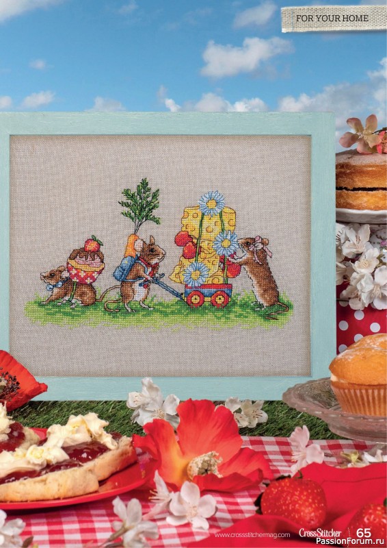 Коллекция вышивки в журнале &laquo;CrossStitcher №438 2026&raquo;