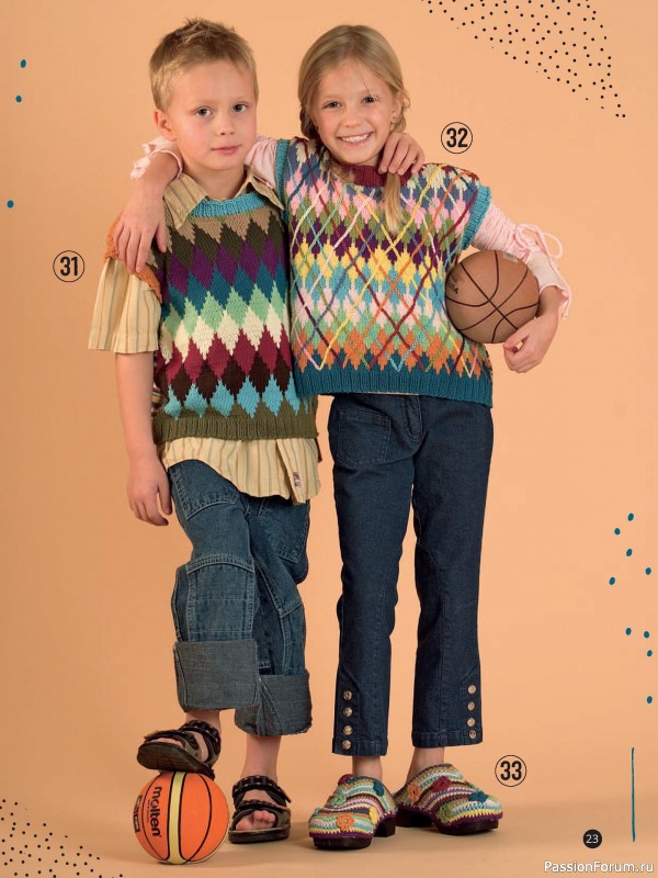 Вязаные модели для детей в журнале &laquo;Kinder Maschenmode №4 2026&raquo;