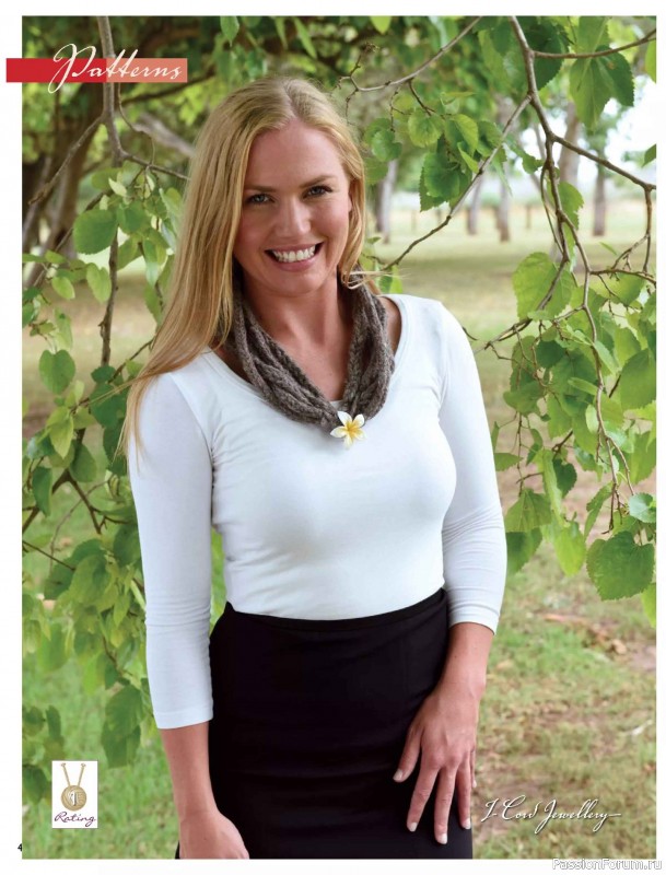 Вязаные модели спицами в журнале &laquo;Australian Knitting Vol.18 №1 2026&raquo;