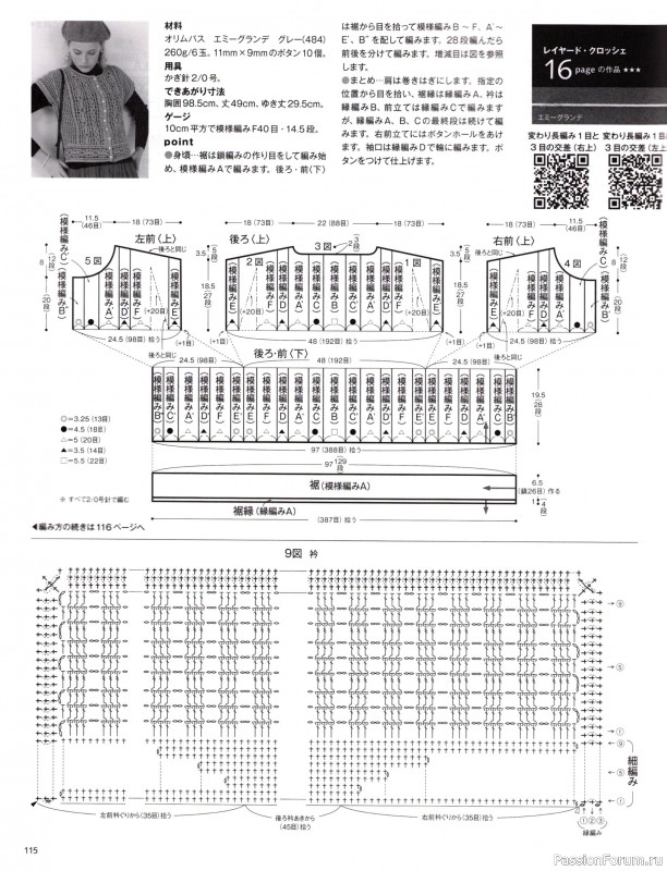 Вязаные модели в журнале &laquo;Keito Dama №201 - Spring 2024&raquo;. Продолжение