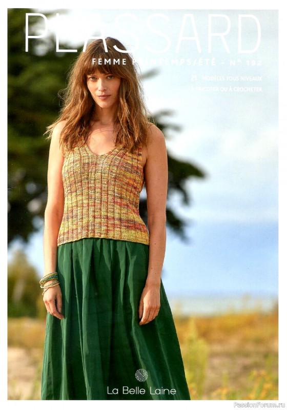 Вязаные модели в журнале &laquo;Plassard La Belle Laine №192 2025&raquo;
