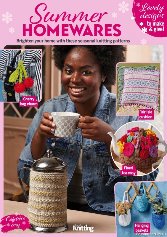 Вязаные проекты крючком в журнале «Simply Knitting №264 2025»