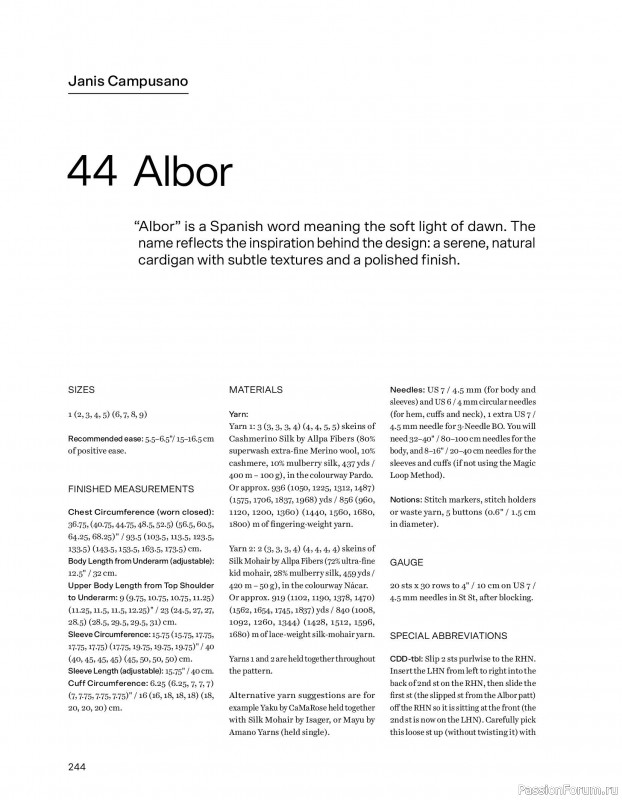 Вязаные проекты в книге &laquo;52 weeks of Sweater&raquo;. Часть 3