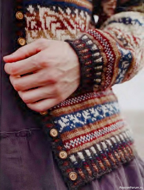 Вязаные проекты в книге «Fearless Fair Isle Knitting»