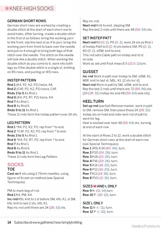 Вязаные проекты в журнале &laquo;Simply Knitting №276 2026&raquo;