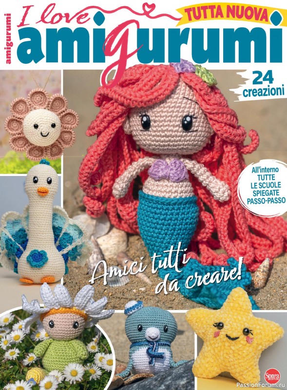Вязаные проекты крючком в журнале «I Love Amigurumi №26 2025»