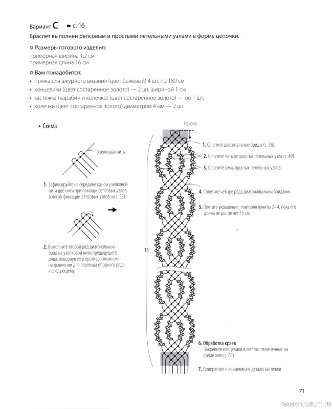 Коллекция проектов для рукодельниц в книге &laquo;Японское ажурное макраме&raquo;