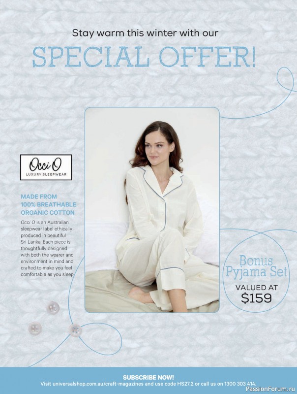 Коллекция проектов для рукодельниц в журнале &laquo;Australian Homespun №230 2026&raquo;