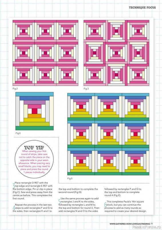 Коллекция проектов для рукодельниц в журнале «Love Patchwork & Quilting №152 2025»