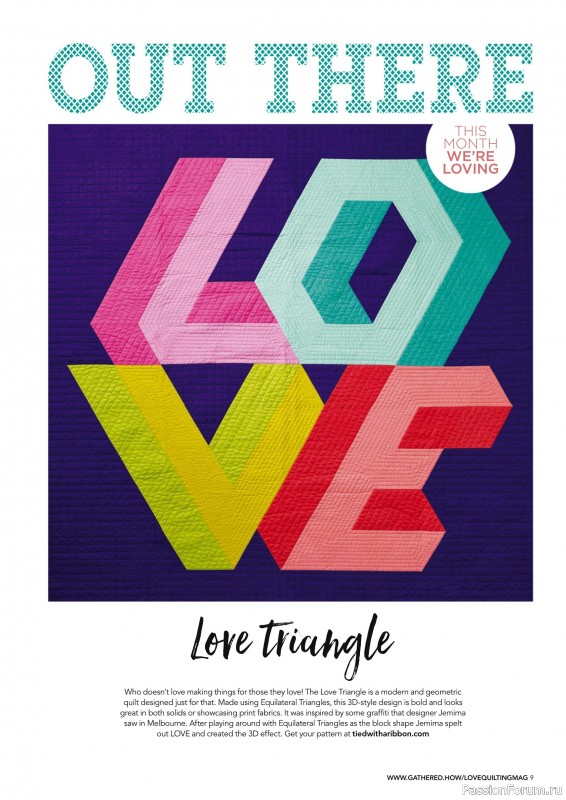 Коллекция проектов для рукодельниц в журнале «Love Patchwork & Quilting №154 2025»
