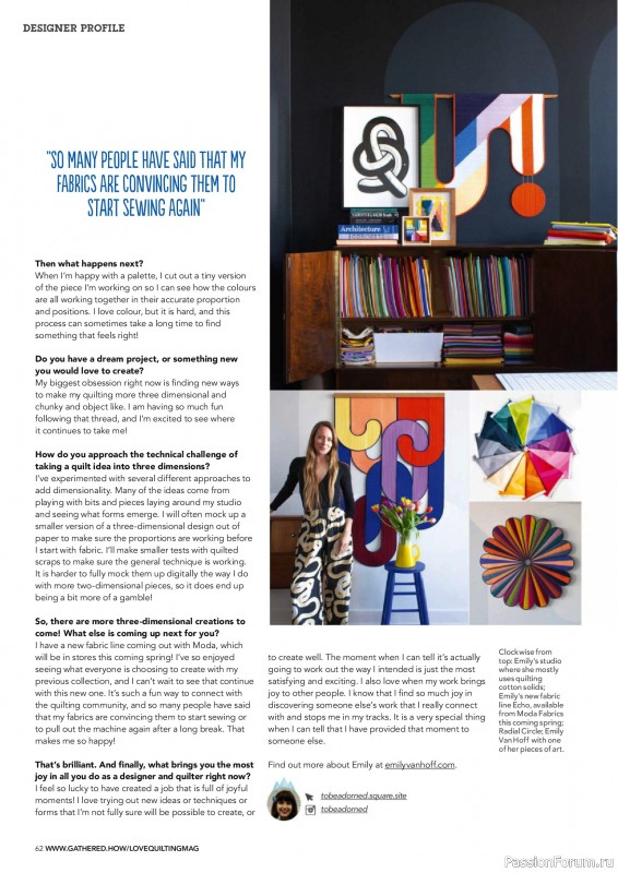 Коллекция проектов для рукодельниц в журнале &laquo;Love Patchwork & Quilting №158 2025&raquo;