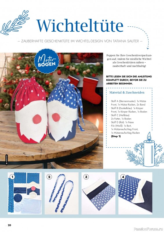 Коллекция проектов для рукодельниц в журнале «Nähen & Patchwork №6 2026»