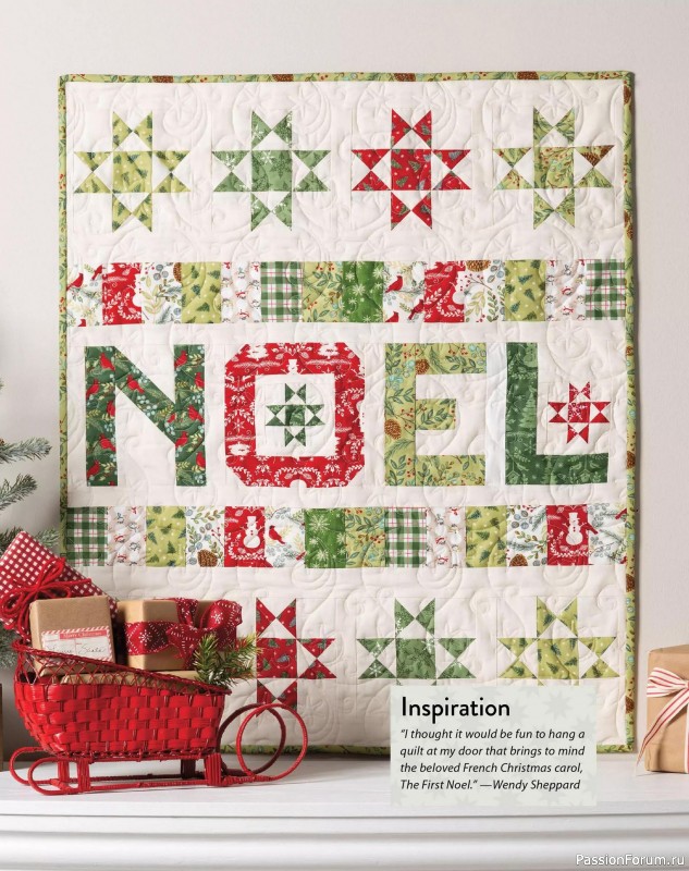 Коллекция проектов для рукодельниц в журнале «Quilter's World Special Edition - Christmas 2025»