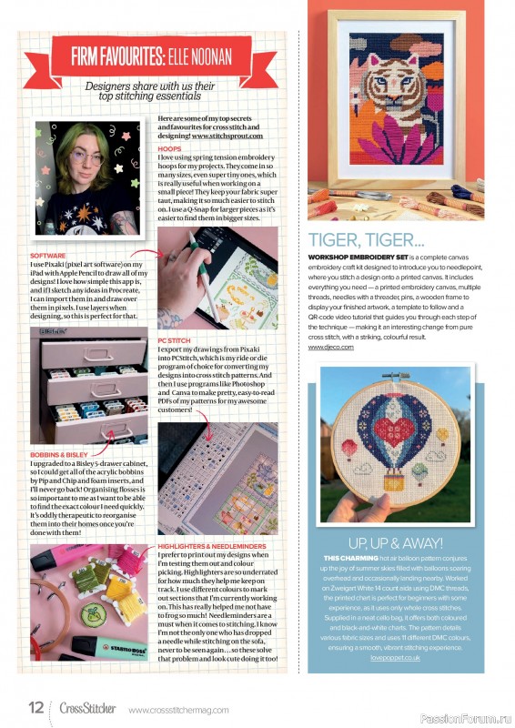 Коллекция вышивки в журнале &laquo;CrossStitcher №434 2026&raquo;