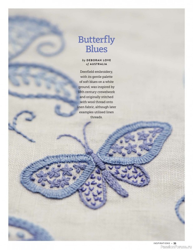 Коллекция вышивки в журнале &laquo;Inspirations №130 2026&raquo;