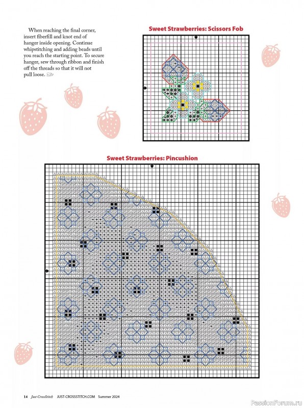 Коллекция вышивки в журнале «Just CrossStitch - Summer 2024»