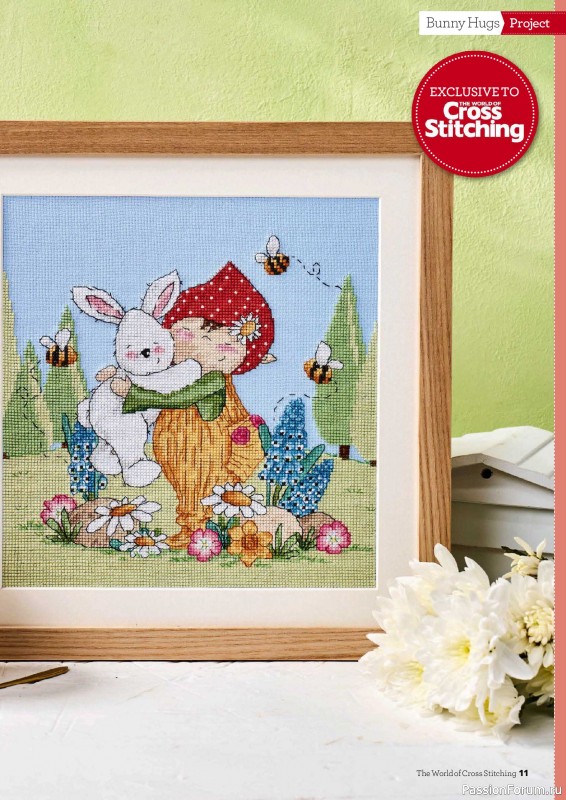 Коллекция вышивки в журнале «The World of Cross Stitching №373 2026»