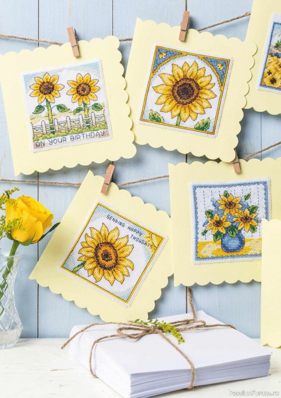 Коллекция вышивки в журнале «Ultimate CrossStitch – Cards 2026»