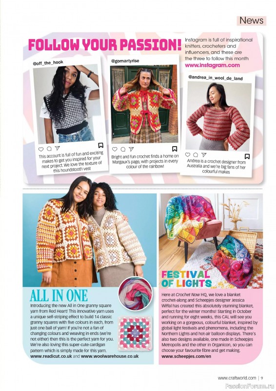 Вязаные проекты крючком в журнале «Crochet Now №113 2024»