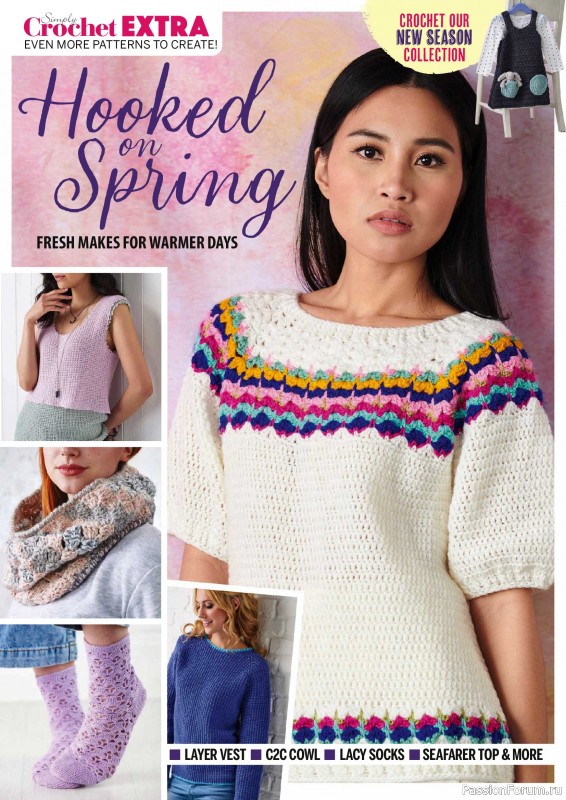 Вязаные проекты крючком в журнале &laquo;Simply Crochet №173 2026&raquo;