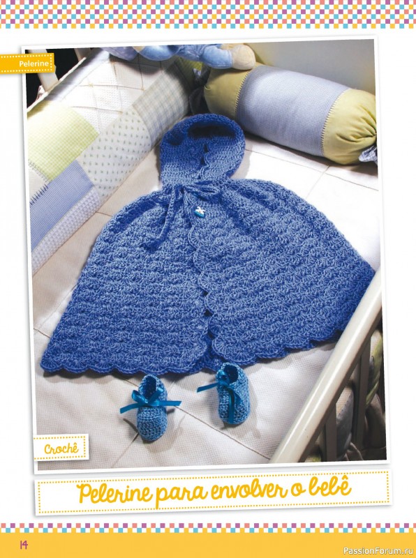 Вязаные проекты в журнале &laquo;Artesanato Simples Ed.83 Croche e Trico Bebe&raquo;