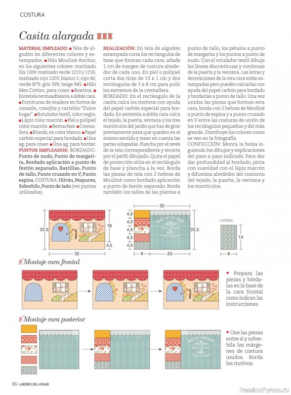 Коллекция проектов для рукодельниц в журнале «Labores del hogan №763 2023»