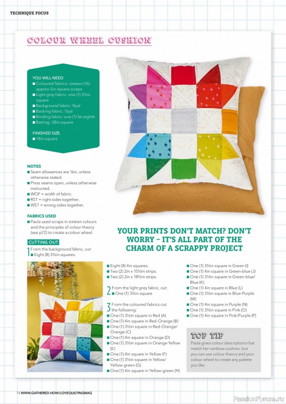 Коллекция проектов для рукодельниц в журнале &laquo;Love Patchwork & Quilting №161 2026&raquo;