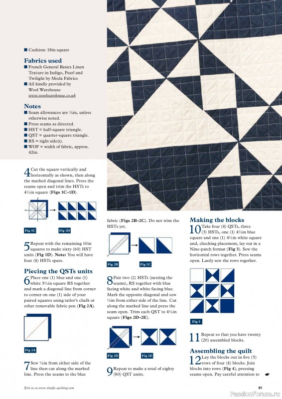 Коллекция проектов для рукодельниц в журнале &laquo;Todays Quilter №143 2026&raquo;