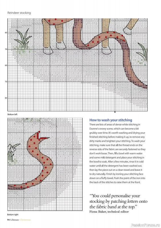 Коллекция вышивки в журнале «Ultimate Crossstitch Christmas №7 2025»