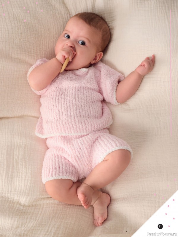 Вязаные модели для детей в журнале &laquo;Baby Maschenmode №68 2026&raquo;
