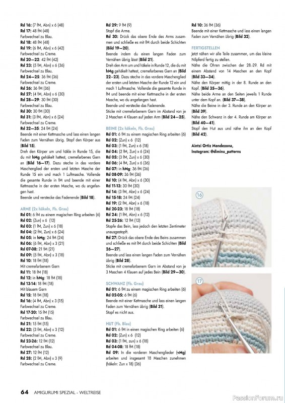 Вязаные проекты крючком в журнале &laquo;Amigurumi Spezial №3 2026&raquo;