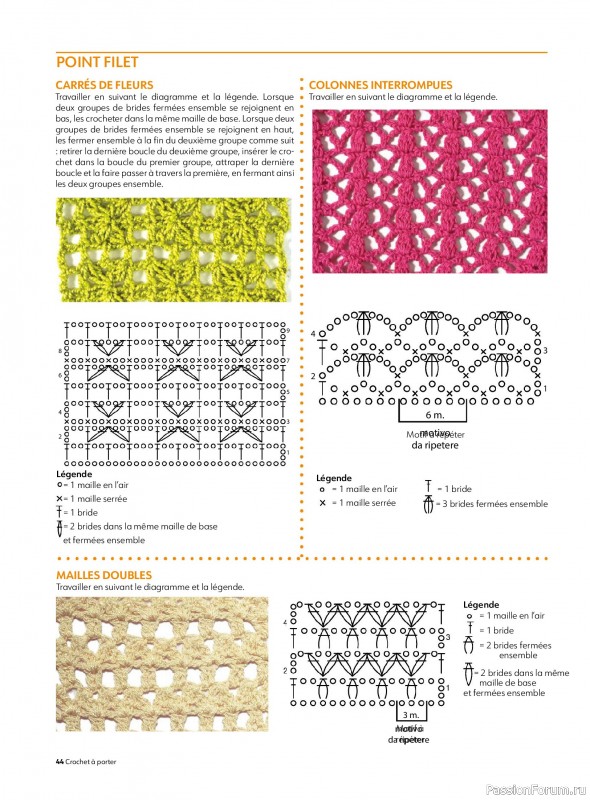 Вязаные проекты крючком в журнале «Crochet a porter - Novembre 2025-Janvier 2026»