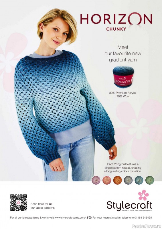Вязаные проекты крючком в журнале «Simply Crochet №167 2025»