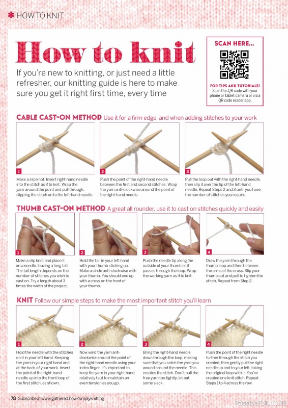 Вязаные проекты крючком в журнале «Simply Knitting №264 2025»