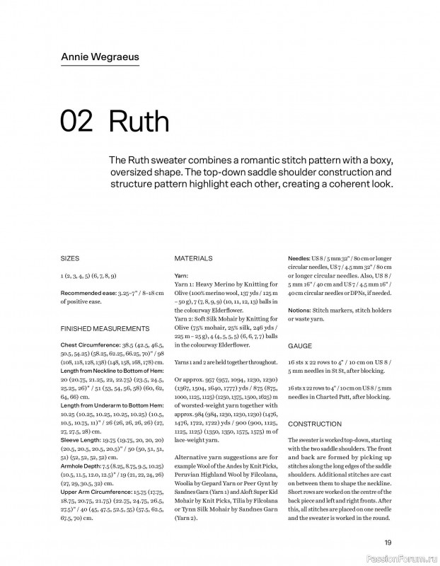 Вязаные проекты в книге &laquo;52 weeks of Sweater&raquo;. Часть 1