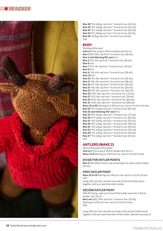 Вязаные проекты в журнале &laquo;Simply Knitting №282 2026&raquo;
