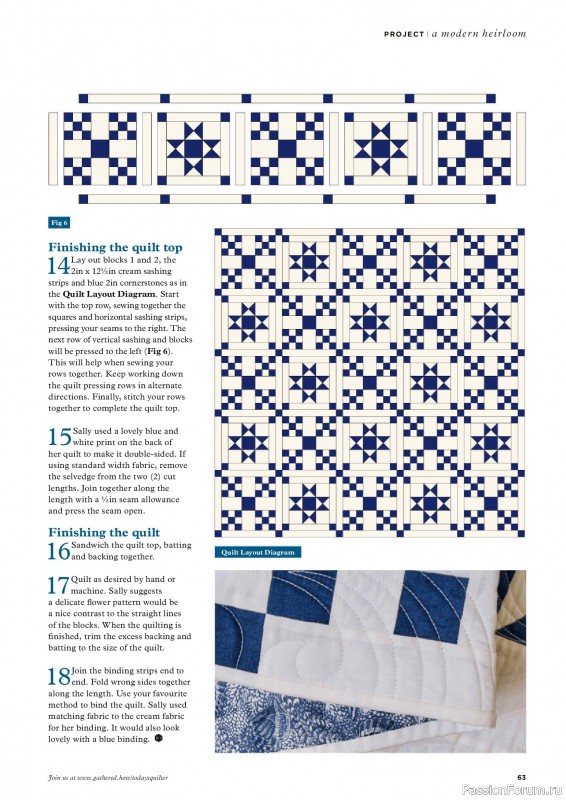 Коллекция проектов для рукодельниц в журнале &laquo;Todays Quilter №136 2026&raquo;