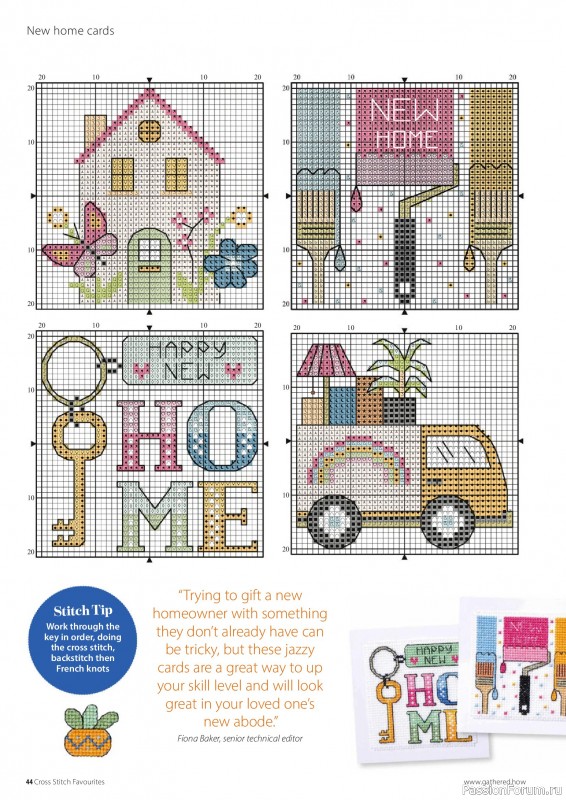 Коллекция вышивки в журнале «Cross Stitch Favourites №41 2025»