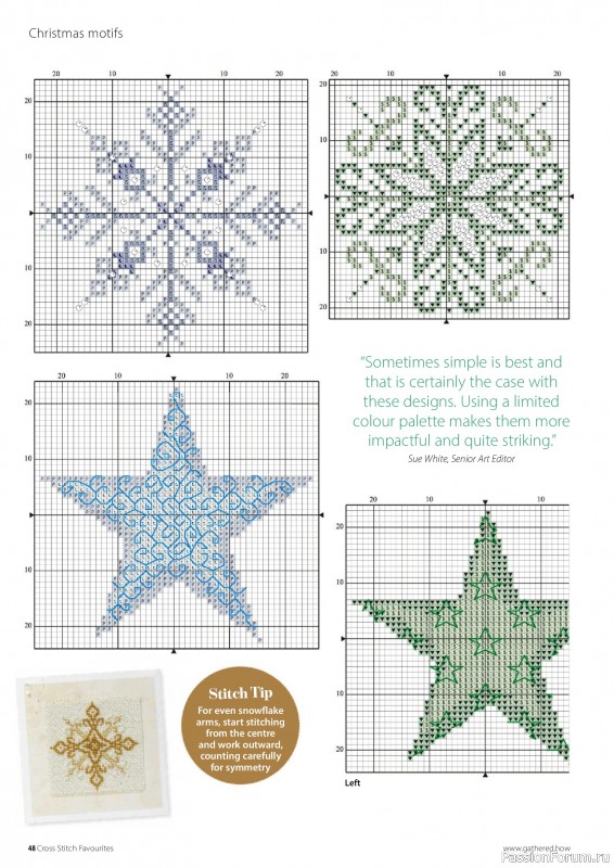 Коллекция вышивки в журнале «Cross Stitch Favourites - Christmas 2026»
