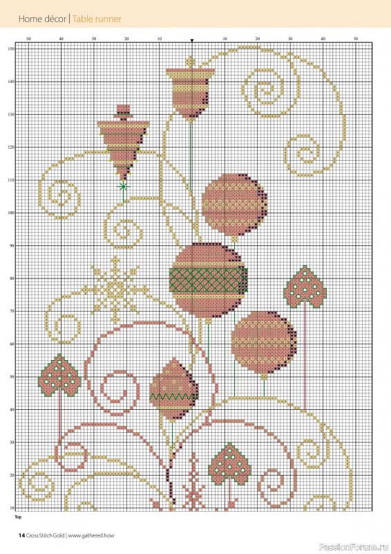 Коллекция вышивки в журнале «Cross Stitch Gold - Christmas Collection 2023»