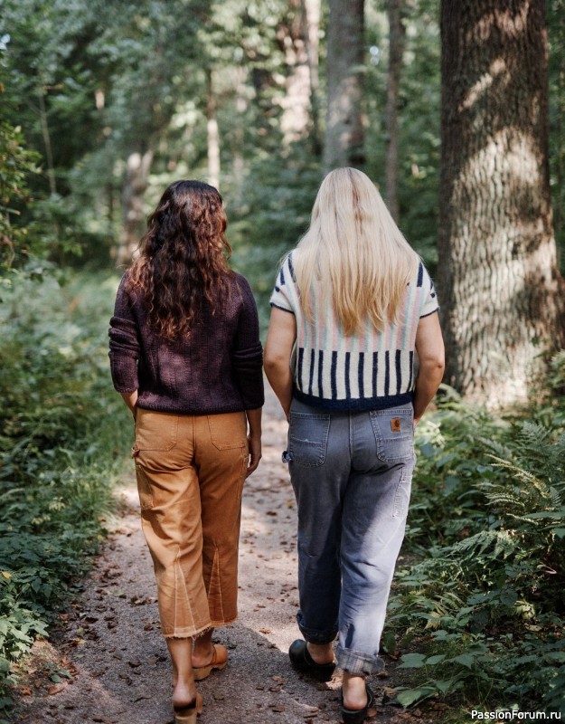 Вязаные модели в журнале «Laine Magazine №24 2025 Spring»