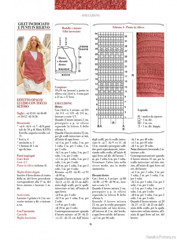 Вязаные модели в журнале «Piu Maglia №53 2026»