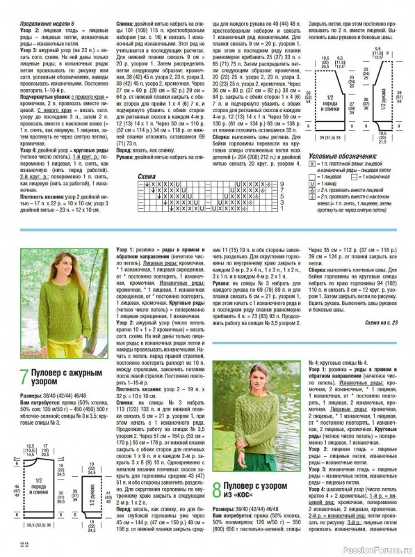 Вязаные модели в журнале «Сабрина №3 2024»