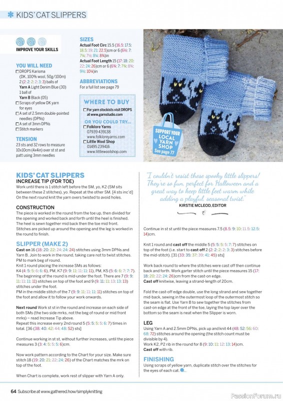 Вязаные проекты крючком в журнале «Simply Knitting №268 2025»