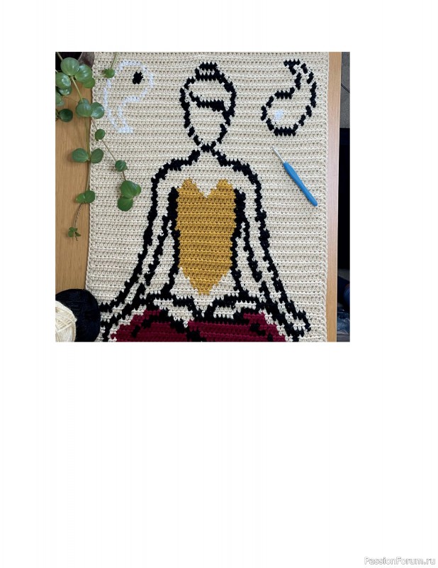 Вязаные проекты в книге «Modern Crochet Tapestries». Продолжение